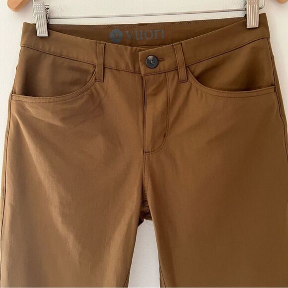 Vuori NWOT Meta Pants Athletic Slim Tobacco Size 28 X 30 - Picture 3 of 9